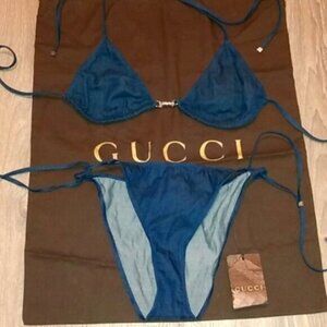 NEW, Gucci Jackie Piston Lock Bikini